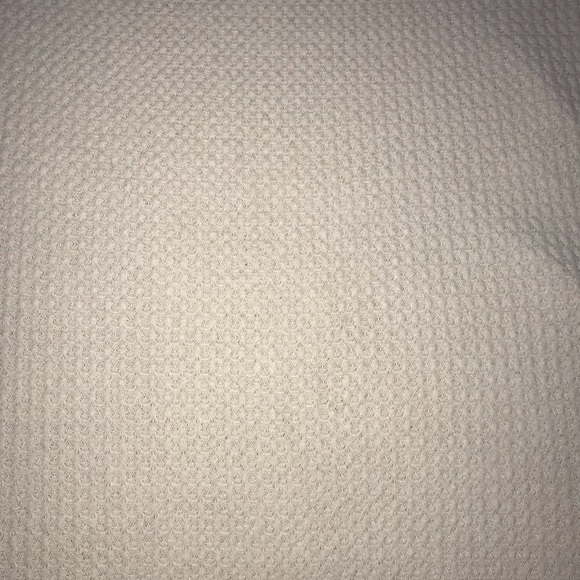 AEO Soft & Sexy Plush Cold Shoulder Waffle Top XS - Picture 6 of 8